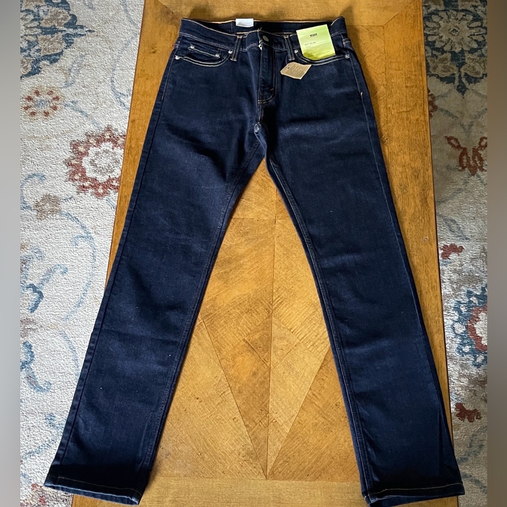 Levi's Men's Slim Jeans - Dark Blue